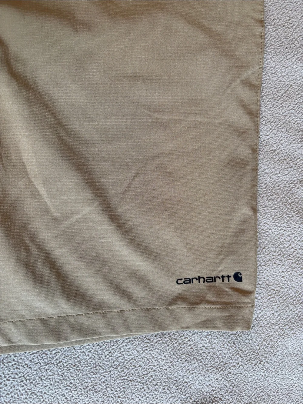 Carhartt G-Force Youth Tan Elastic-Waist Casual Shorts